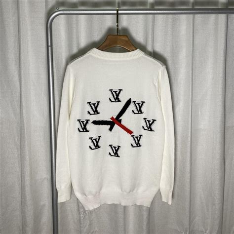 lv clock knit|louis vuitton knitted cardigans.